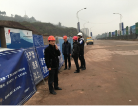 開展工地安全工作檢查，確保工程現(xiàn)場安全